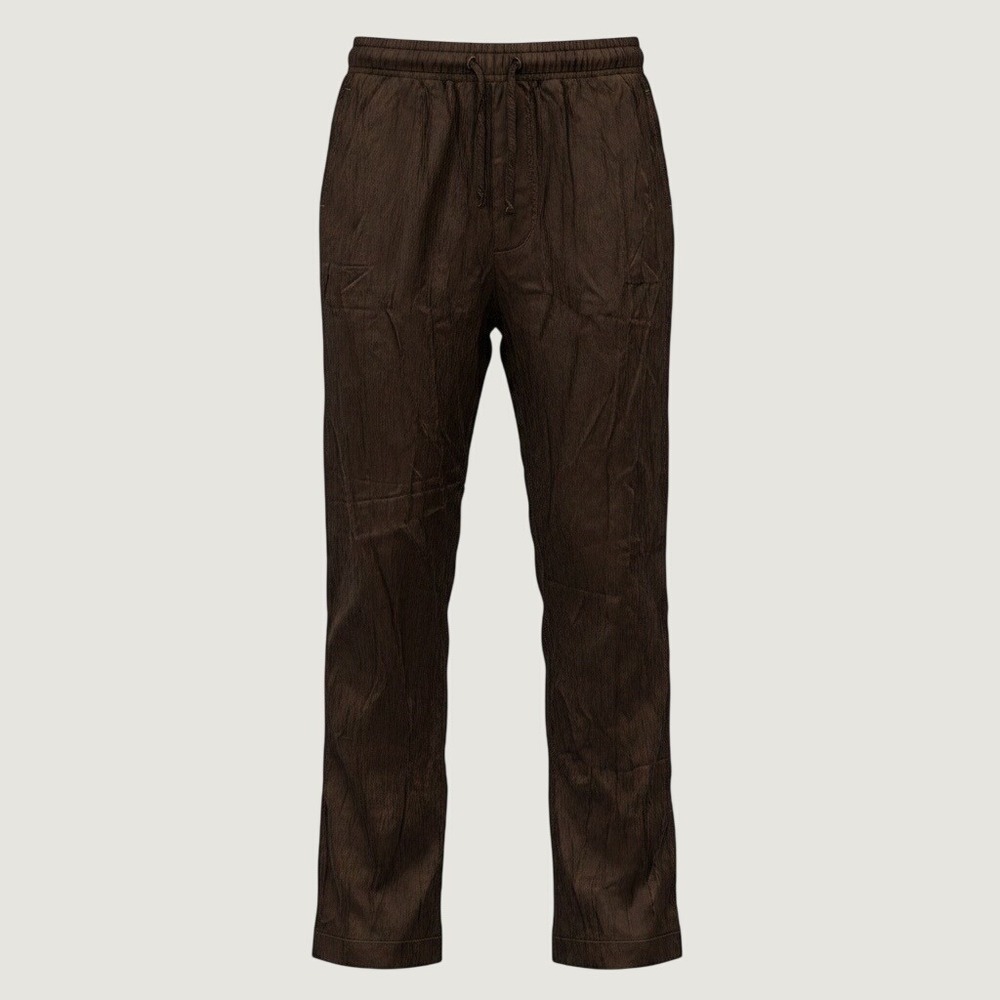 Cloth &‎ Stone Brown Textured Drawstring Joggers Womens Small Straight Leg Pants